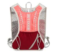 Qianly Running Water Carrying Vest Breathable Water Carrying Vest Backpack Adjustable Trail Running Backpack for Hikers, Bicycling , Pink