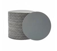 Qianly Sanding Waterproof Pad Backing Grip Self Silicon Carbide Surface For Aggressive To Fine Finishing, 4 Inch 9.7 Cm 240 Grit [20 Sheets]
