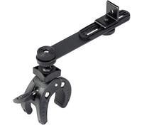 Qianly Saxophone Mic Holder Adjustable Clarinet Audio Hands Instrument Pickup Clip for Artists