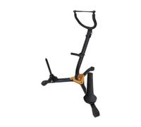 Qianly Saxophone Stand, Saxophone Tripod Stand, Portable, Foldable, Professional, Lightweight Support for Wind Instruments, Alto And