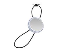 Qianly Scuba Diving Hand Mirror Diving Accessory, Compact Convex Round Portable Diver Observe Mirror for Cave Dive, Outdoor Sports, White