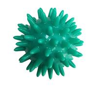 Qianly Spiky Massage Ball Deep Tissue Massage Ball Relaxation Ball PVC Exercise Ball for Shoulders Neck Feet Hands for Office Travel Home, Dark Green, 6cm