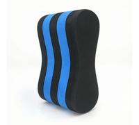Qianly Swimming Pull Float Proper Positioning Pull Buoy with Central Opening Upper Torso Kickboard for Beginners, Kids, Black And Blue Five-Layer Angled