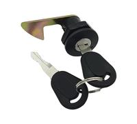 Qianly Tailgate Lock Motorcycle Trunk Replacement Lock Key Set Universal Metal Long Service Life Weatherproof for Scooter Electric Motorcycle G, 26mm