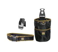 Qianly Tool Bag with Belt Clip, Swivel Closure And Tool Organizer for Carpenters.