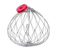 Qianly Tool Fishing Snare Net Automatic Opening & Closing Steel Automatic ing Fishing for Seaside Crayfish, 52cm Sparse Net