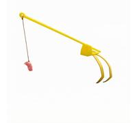 Qianly Turtle Leash Turtle Harness Leash Guide Walking Exercise Strap With Rod Grip And Dangling Toy For Directed Movement And Handling suitable for, Grass Green