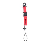 Qianly Underwater Camera Lanyard Secure-Hold Dive Lanyard Lightweight Flashlight Tether for Outdoor, Red, One Size