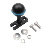 Qianly Universal Adjustable Screw Ball Joint Adapter for Diving Light Mount