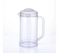 Qianly Water Pitcher Translucent Water Jug for Coffee, Tea, Juice and Homemade Beverage, Array, Clear