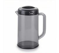 Qianly Water Pitcher Translucent Water Jug for Coffee, Tea, Juice and Homemade Beverage, Array, Gray