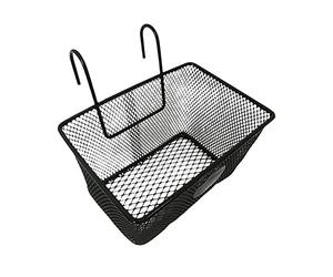 Qianly Wire Bike Basket Hanging Detachable, Retro, Large Classic, Carry Storage Case Shopper Front for Shopping Riding Cycling Outdoor