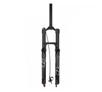 QIANMEI Bike forks 26/27.5/29" Mountain Bike Suspension Front Fork, 140mm Travel, Oil-gas Hybrid Shock Absorption System, 9 * 100mm Quick Release, Adjustable Damping(Black remote control,26/27.5'')