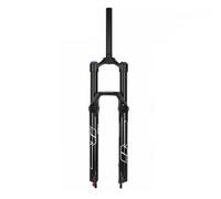 QIANMEI Bike forks 26/27.5/29" Mountain Bike Suspension Front Fork, 140mm Travel, Oil-gas Hybrid Shock Absorption System, 9 * 100mm Quick Release, Adjustable Damping(Black shoulder control,26/27.5'')
