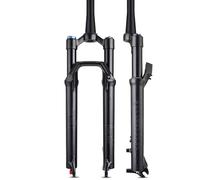 QIANMEI Bike forks Mountain Bike Front Fork, 26/27.5/29", 120mm Travel, Adjustable Damping Suspension Fork, Shoulder Control/Wire Control Lockout(Tapered tube shoulder control,29'')