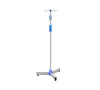 QIANMEI Medical IV Pole Floor-standing IV Pole, Infusion Stand, Height-adjustable Infusion Pole Drip Bag Holder, Suitable For Clinic Home Care