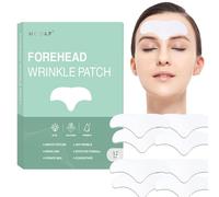 Qianmocare FDA Approved Anti-Wrinkle Patches on Forehead 12 Pack Anti-Wrinkle Patches with Vitamin E Aloe Anti-Wrinkle Patches for Smoothing