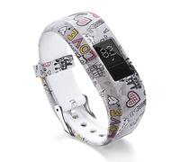qianqian56 Soft Silicone Watch Band Strap For Garmin VivoFit JR/JR2 Junior Activity Tracker