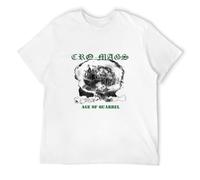 Qianqianzhi Men's Cro-Mags The Age of Quarrel'86 Shorts - Long Sleeve New Black Cro-Mags The Age of Quarrel'86 Shorts - Long Sleeve New Black T-Shirts White XL