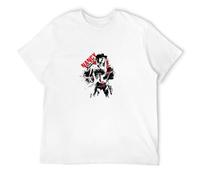 Qianqianzhi Men's Frank Miller Sin City Jessica Alba T-Shirts White XXL