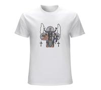 Qianqianzhi Men's Scaring The Hoes Jpegmafia and Danny Brown Album Graphic Album Art Rap T-Shirts White L