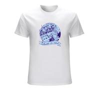 Qianqianzhi Men's Shudder to Think by Brian Walsby T-Shirts White XXL