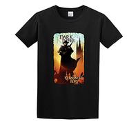 Qianqianzhi Men's Woman's Dark Tower The Gunslinger Born Poster Cotton Cotton T Shirt Black 3XL