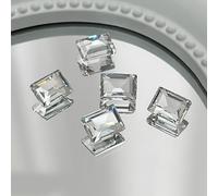 QIANQJL - 5 pieces nail rhinestones on the pointed bottom, 3D mixed shapes, clear nail crystals for nails, phone box, frame and crafts