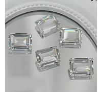 QIANQJL - 5 pieces nail rhinestones on the pointed bottom, 3D mixed shapes, clear nail crystals for nails, phone box, frame and crafts