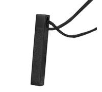 QIANQJL Arabic Calligraphy Ayatul Kursi Necklace Islamic Chain Necklace Stainless Steel Pendant Necklace Gift for Men and Women