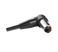 QIANRENON 3Pin Mini XLR Right Angle Solder Connector Gold Plated 3Pin Mini XLR Male 90° Angle Welded Adapter Mini XLR Soldered Bend Plug, for Wireless Bodypack Microphone Medical Device