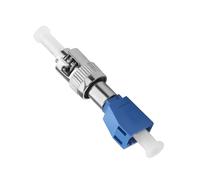 QIANRENON ST Male to LC Female Hybrid Fiber Optic Converter SM 9/125μm ST/UPC Male to LC/UPC Female Single Mode Fiber Optic Adapter Coupler for Red Light Pen Optical Power Meter Patch Cord Pigtail