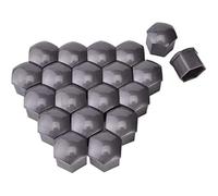 QIANRUIA 20 Pcs Car Wheel Nut Caps Bolt Covers for BMW X2 2025, Wheel Bolt Nut Caps Covers Hexagonal Tire Nut Covers Nut Caps,Grey-19mm