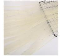 Qiantull 200 cm x 160 cm Tulle Fabric Beads Tulle Decorative Fabric Pearl Mash Fabrics Tulle Table Runner Craft Fabrics Tulle Fabric for Sewing DIY Crafts Table Decoration Wedding Veil Curtains Light