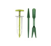 Qiantull Sämaschin Dibber Seeding Seed Dispenser Set Seed Seeder Planting Aid Seed Dispenser Mini Seed Shaker Garden Tool for Seeds, Vegetables and Flowers Set 10#