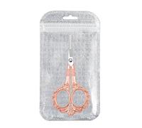 Qiantull Scissors Small Embroidery Scissors Vintage Antique Sewing Scissors Pointed Scissors Embroidery Craft Scissors Retro Style Stainless Steel Scissors Sewing Accessories for Sewing Craft Tailors