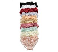 Qianya Women's Bikini Panties 100% Pure Silk 6 Pairs in One Economic Pack (M)
