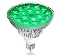 QIANYAN Full Green Led Grow Lights Bulbs for Plant Rest, 520nm Plant Lamp Help Sleep, Reflect 530nm Green Light Safe in Dark