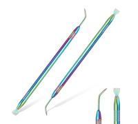 Qianyu 2PCS Stainless Steel Lash Separator Lift Professional Lash Lift Supplies Rods Lash Lift Tool Set Tint Kit with Separating Comb Beauty Tool for Eyelash Eyebrow Perming Tinting Extensions Supply
