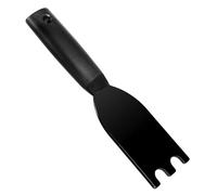 Qianyu Indoor Spatula Grill Scraper for George Foreman Indoor Grills and Most Other Indoor Grills with Grooves Heat-Resistant Grill Spatula Comfortable Grip Easy Cleaner Tool (One Size, 1, Count)