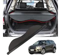 QiaoCL Car Retractable Rear Trunk Parcel Shelf for Ford Kuga 2013-2018, Rear Boot Cargo,Cover Curtain Shield,boot load luggage cover