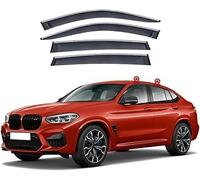 QiaoCL Wind Deflectors For BMW X4 G02 2019 2022, Keep Your Car Ventilated in Rain, Reduce Wind Turbulence,Rain & Sun Guard Side Window