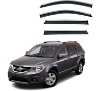 QiaoCL Wind Deflectors For Dodge Journey JCUV 2009 2020, Keep Your Car Ventilated in Rain, Reduce Wind Turbulence,Rain & Sun Guard Side Window