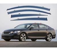 QiaoCL Wind Deflectors For Lexus GS S190 2006 2011, Keep Your Car Ventilated in Rain, Reduce Wind Turbulence,Rain & Sun Guard Side Window