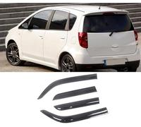 QiaoCL Wind Deflectors For Mitsubishi colt Hatchback 2004-2014, Keep Your Car Ventilated in Rain, Reduce Wind Turbulence,Rain & Sun Guard Side Window