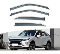 QiaoCL Wind Deflectors For Mitsubishi Eclipse Cross 2018, Keep Your Car Ventilated in Rain, Reduce Wind Turbulence,Rain & Sun Guard Side Window