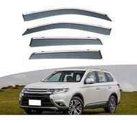 QiaoCL Wind Deflectors For Mitsubishi Outlander 2013 2021, Keep Your Car Ventilated in Rain, Reduce Wind Turbulence,Rain & Sun Guard Side Window