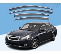 QiaoCL Wind Deflectors For SUBARU LEGACY SALOON 2010 2014, Keep Your Car Ventilated in Rain, Reduce Wind Turbulence,Rain & Sun Guard Side Window