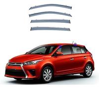 QiaoCL Wind Deflectors For Toyota YARIS L 5D XP150 2014 2022, Keep Your Car Ventilated in Rain, Reduce Wind Turbulence,Rain & Sun Guard Side Window