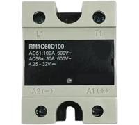 QIAOG 100A AC Solid State Relay RM1C60D100 - High Performance Power Switching Module for Automation and Control,0612